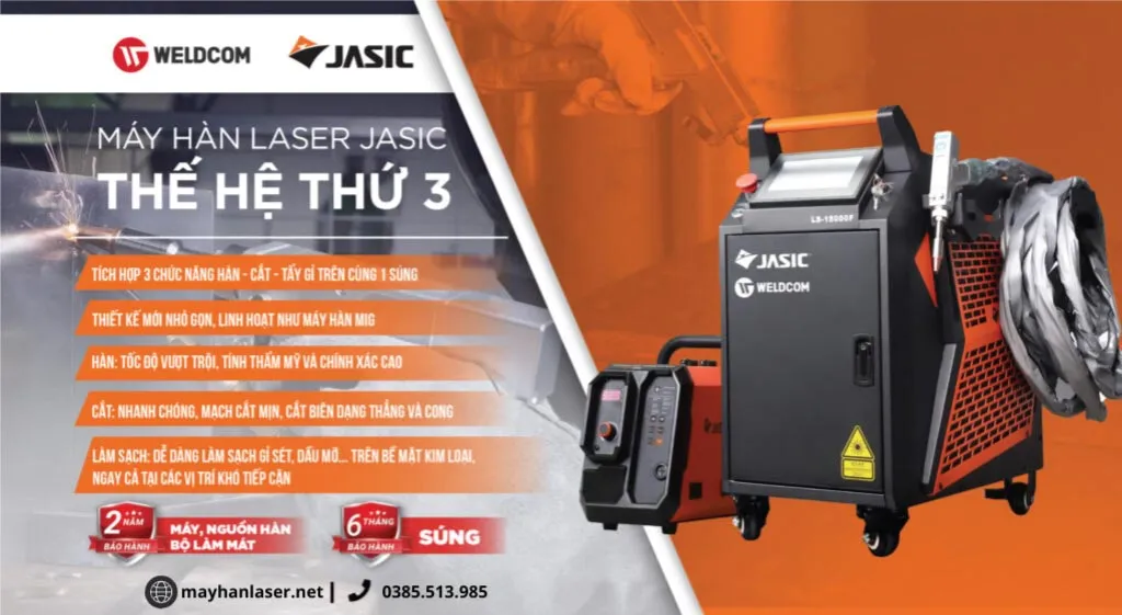Máy hàn laser Jasic