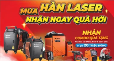 Máy hàn laser khuyến mãi