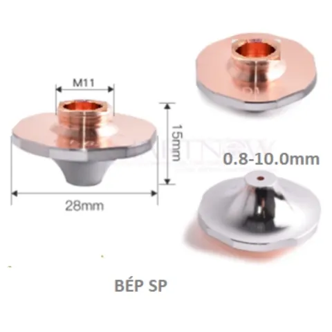 Bép cắt laser SP – Đơn/đôi M11, D28, 0.8 – 10mm (sử dụng cắt 2D các loại đầu cắt Precitec, BOCI, Raytools BM06K, BS12K, BM114, BM115)