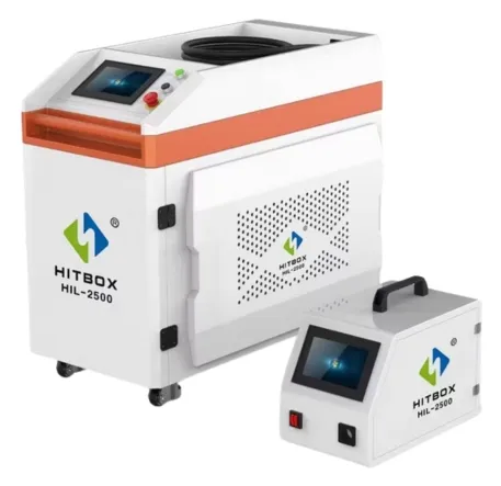 Máy hàn laser Hitbox HIL-2500 nguồn Raycus cao cấp, công suất 2000W