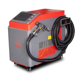Máy hàn laser Hồng Ký HK-LW1500 hàn tốt các loại vật liệu như sắt, thép, inox, nhôm, đồng…