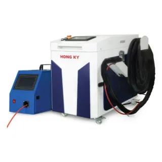Máy hàn laser Hồng Ký HK-LW1500 tích hợp hàn điểm, hàn liên tục và hàn xung