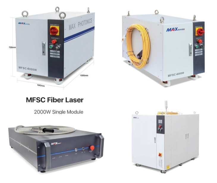 Các loại nguồn hàn laser Max