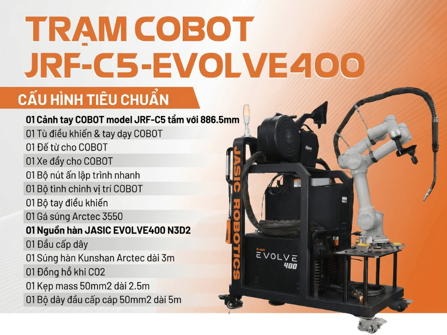 Trạm COBOT JASIC JRF-C5-EVOLVE400