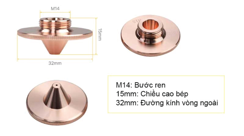 Thông số kỹ thuật bép cắt laser
