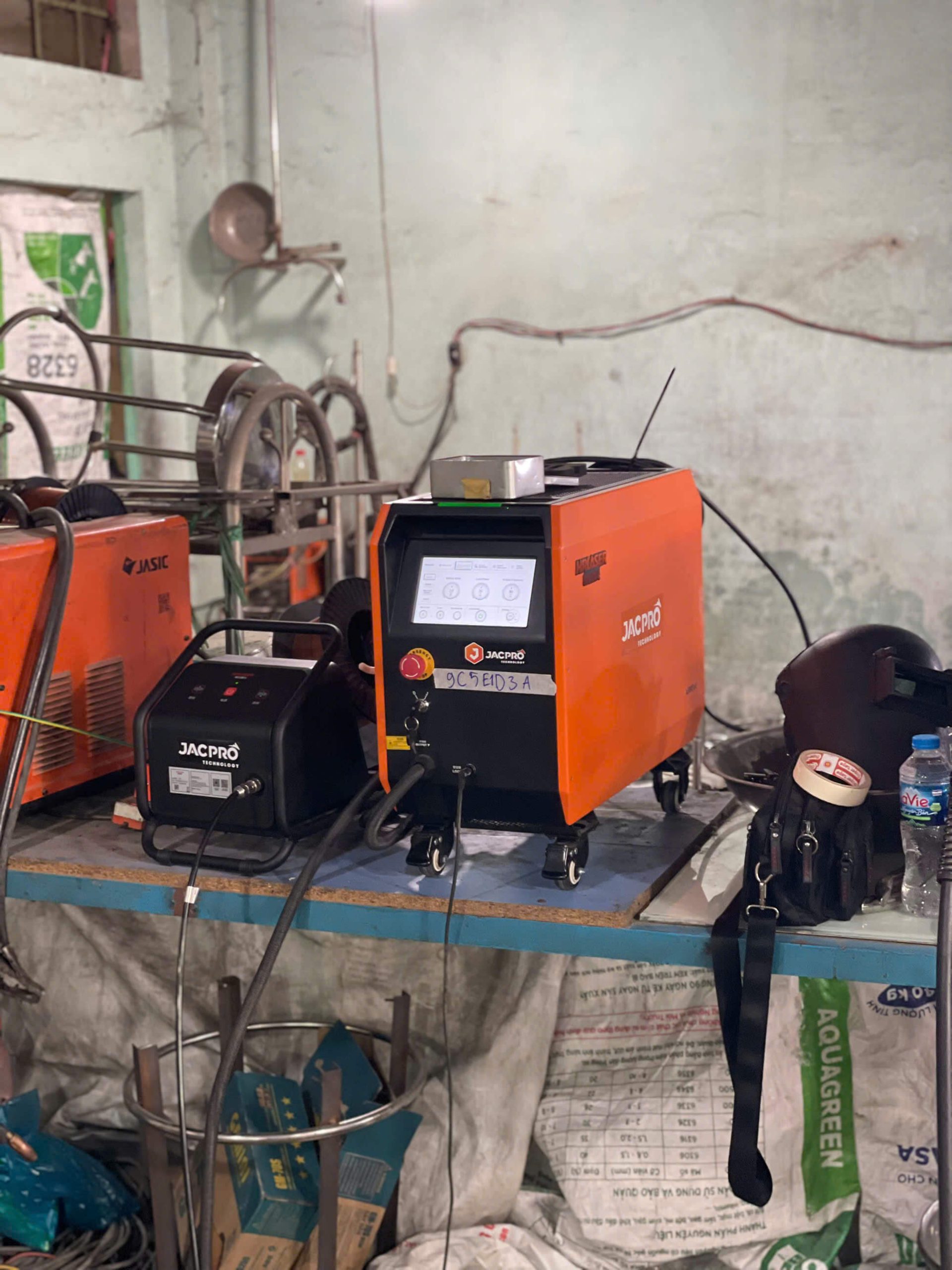 Bàn giao tại xưởng inox ảnh thực tế
