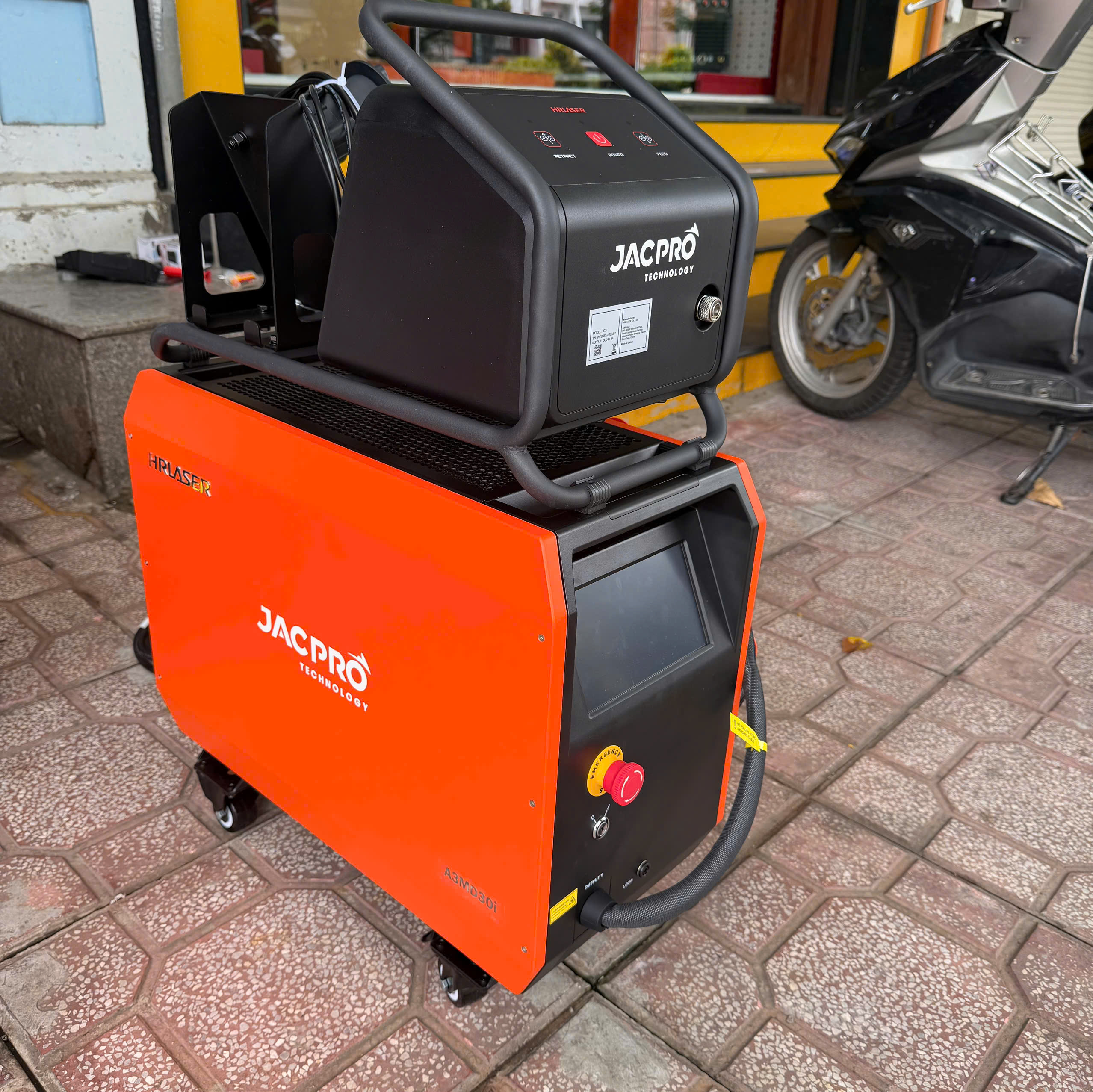 máy hàn laser mini jacpro