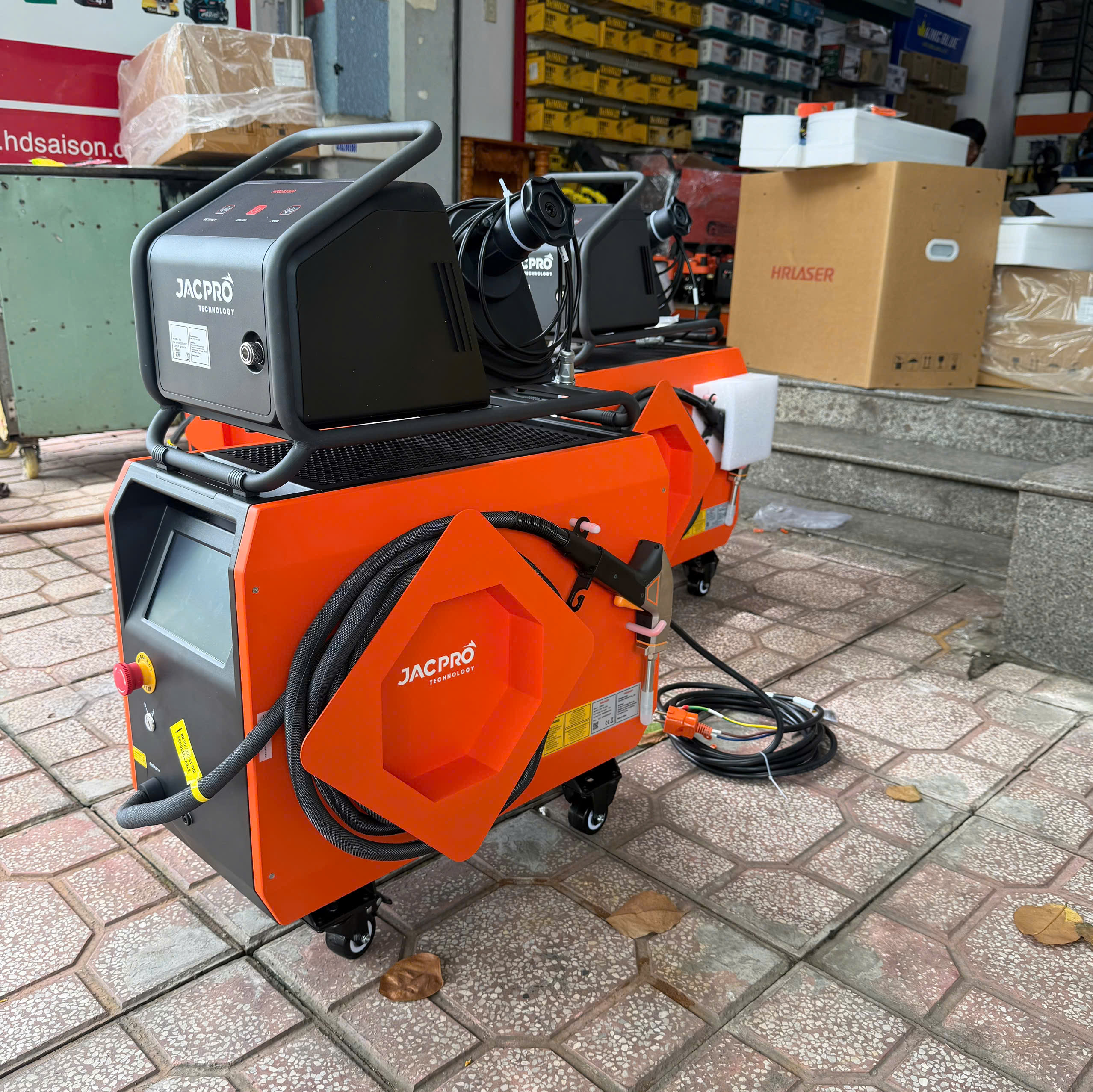 máy hàn laser mini jacpro