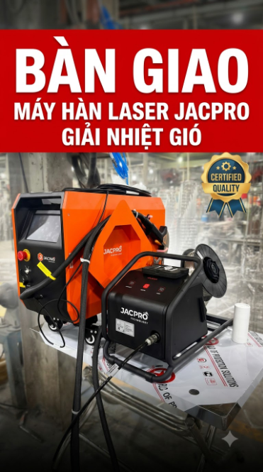 máy hàn laser mini jacpro giải nhiệt gió